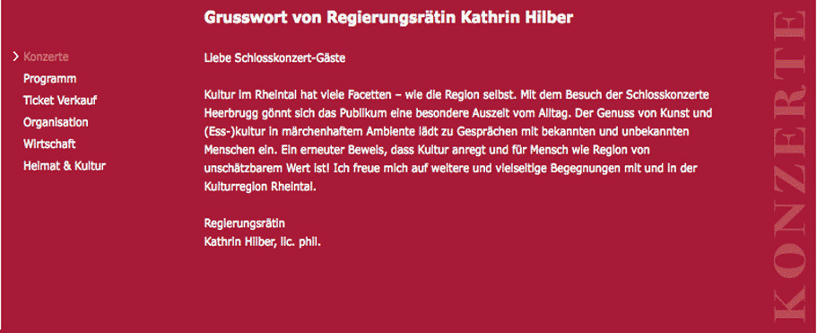 Bild Grusswort von Regierungsrätin Kathrin Hilber